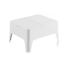 Mesa Auxiliar Alaska Blanca Shaf