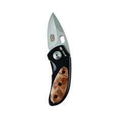 Navaja Empuadura Madera Jacknife Hoja De Acero Inoxidable True Utility