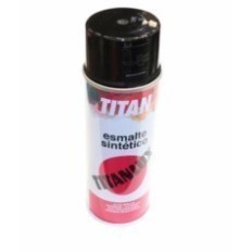 Esmalte Sintetico  Brillante  200 Ml Negro  Titanlux Titan