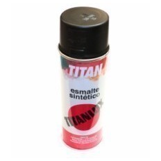 Esmalte Sintetico  Mate 200 Ml Negro  Titan