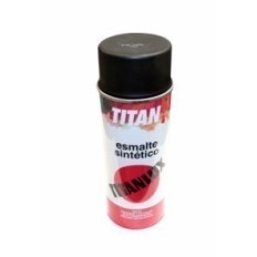 Esmalte Sintetico  Mate 400 Ml Negro  Titan