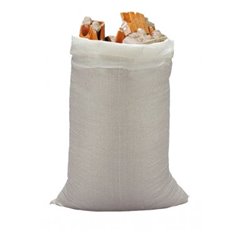 Saco Rafia Pp 55X95 Color Blanco