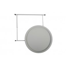 Mesa Auxiliar Acero  46 Cm Crema Non