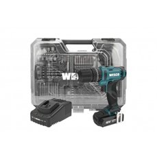Taladro Percutor 18V, 50Nm 2 Baterias 2.0 Ah, Cargador Y 75 Accesorios Wesco