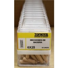 Espiga Ensamblar 06X25Mm Nivel 14 Pz Nivel