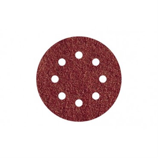Lija Disco Adherente Madera Metal Gr 120 5 Uds  115 8 Agujeros Wolfcraft