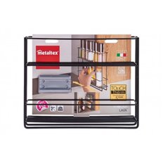 Especiero Deslizante In&Out Lava Color Negro Metaltex
