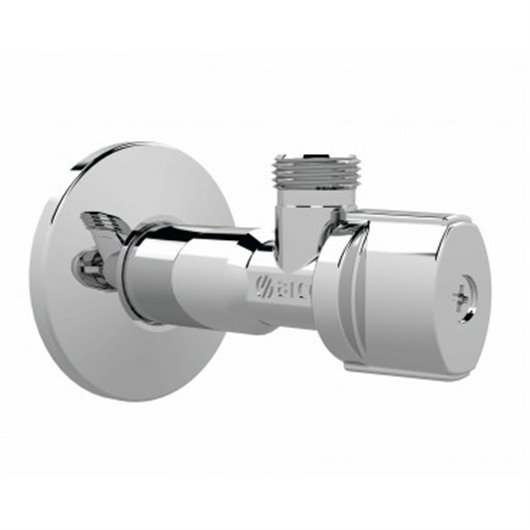 Valvula Escuadra A-80 Larga Antical Metalico 1/2 X 3/8 Arco