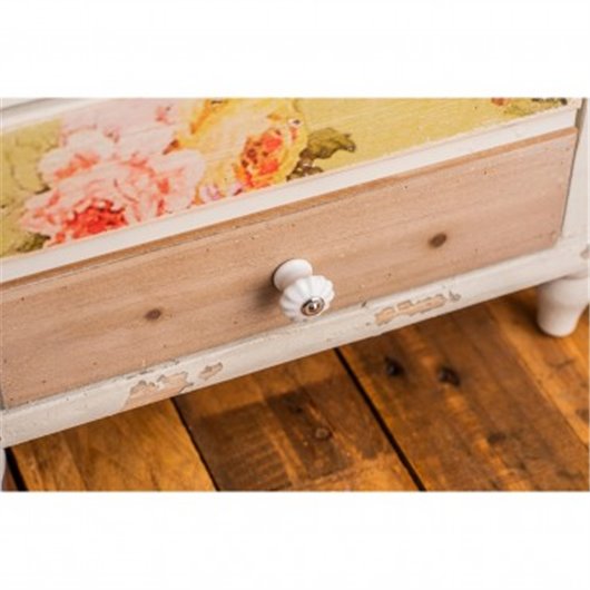 Pomo Mueble Porcelana-Zamak 28X28X27Mm Rei
