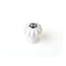 Pomo Mueble Porcelana-Zamak 28X28X27Mm Rei