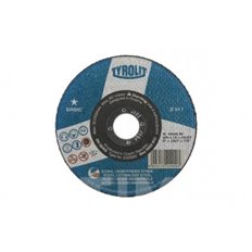 Disco Corte Acero/Inox Basic 125 X 1,6 X 22 Plano Tyrolit