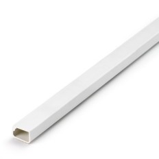 Canaleta Electricidad 16X10Mm Adhesivo Pvc Blanco Inofix 20 Pz