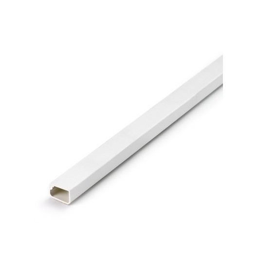 Canaleta Electricidad 16X10Mm Adhesivo Pvc Blanco Inofix 20 Pz