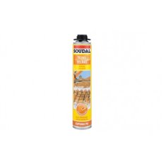 Espuma Poliuretano Tejas Pistola 750 Ml Gris Soudal