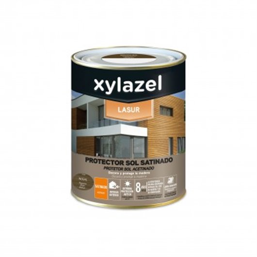 Lasur Sol Satinado 750 Ml Nogal Xylazel