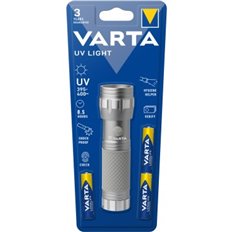Linterna Led Uv Light 3 Pilas Aaa Incluidas Varta