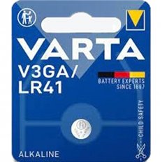 Pila Boton Alcalina Lr41 V3Ga 1.5V Varta