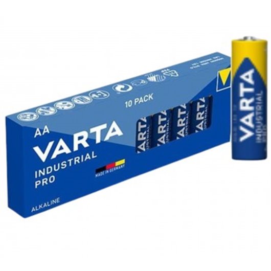 Pila Alcalina 1.5W Aa/Lr6 2970Mah Varta Industrial Varta