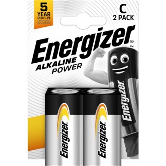 Pila Alcalina Power C Lr14 1,5V 2Pz Energizer