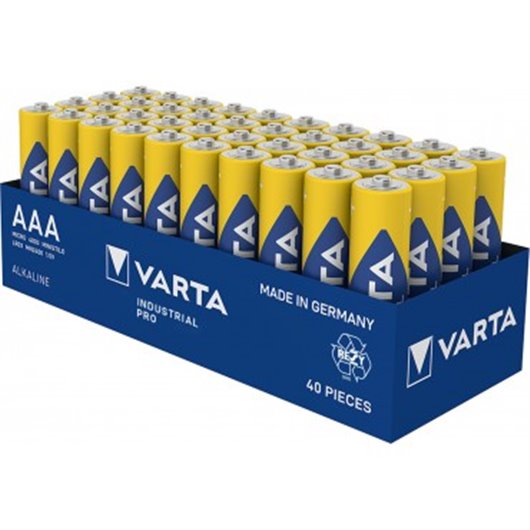 Pila Alcalina 1,5W Aaa/Lr03 1270Mah Varta Industrial 4Pz Varta