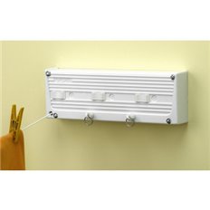 Tendedero Pared 3Cuerdas Hasta 5Mt Autom Pvc Tzs-3 Cuncial