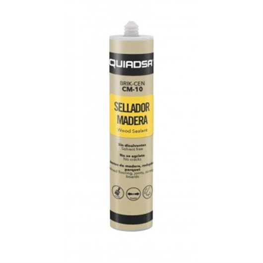Sellador Acrilico Madera Brik-Cen Cm-10 Power 300 Ml Haya Qu