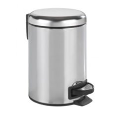 Cubo Bao Con Pedal Inox Brillante 3 L Wenko