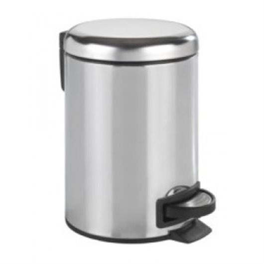 Cubo Bao Con Pedal Inox Brillante 3 L Wenko