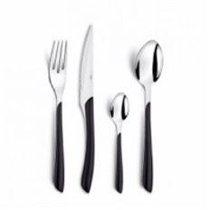 Cuberteria 24 Piezas Eclat Negro Amefa