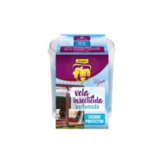 Vela Insecticida Vaso Cristal