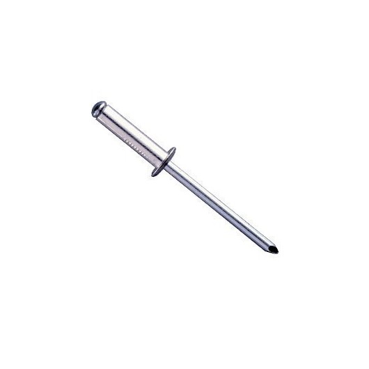 Remache Fij Estand. 4,8X8Mm Alu Alum Bralo 500 Pz