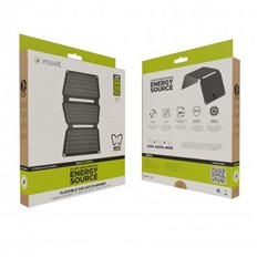 Panel Solar 15W Carga Dispositivos Muvit Para Smartphone Tab