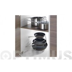 Sartenero 4 Alturas Canyon Cromado Metaltex