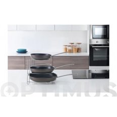 Sartenero 4 Alturas Canyon Cromado Metaltex
