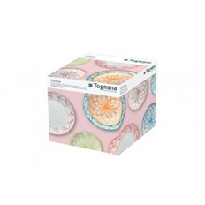 Vajilla Porcelana Decorada 18 Pzs Lisboa - Colores Mix