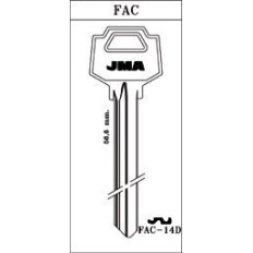 Llave Cilindro En Bruto Jma Acero -14D