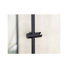 Soporte Ajustable Cabezal Ducha Negro Liberta Wenko