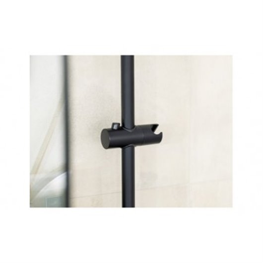 Soporte Ajustable Cabezal Ducha Negro Liberta Wenko