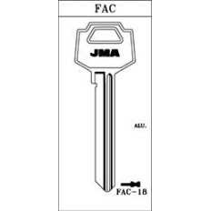 Llave Cilindro En Bruto Jma Acero -18