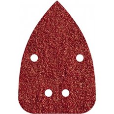 Lija Mouse Adherente Madera Metal Gr 120 10 Uds 96 X 136 Mm 4 Agujeros Wolfcraft