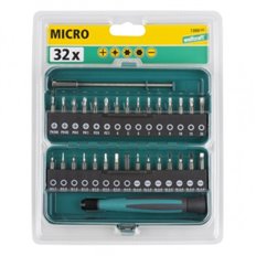 Micropuntas Precision 31 Puntas + Prolongador Wolfcraft