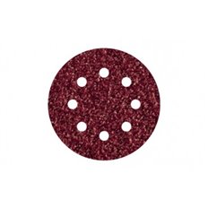 Lija Disco Adherente Madera Metal Gr 40 5 Uds  115 8 Agujeros Wolfcraft