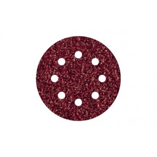 Lija Disco Adherente Madera Metal Gr 40 5 Uds  115 8 Agujeros Wolfcraft