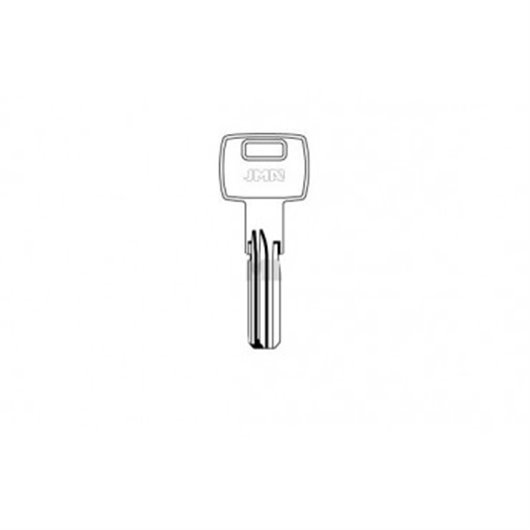 Llave Seguridad Laton Puntos Bai-8D Jma