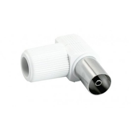 Conector Antena Coaxial Hembra Acodado 9,5Mm Axil