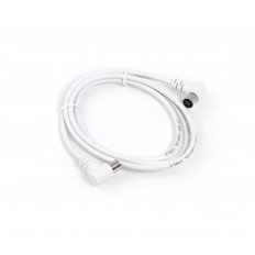Cable Antena Conectores Acodados 1,5M Blanco Axil