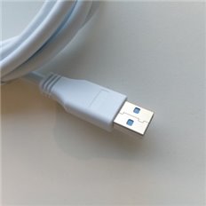 Cable Usb A/ Usb A Macho/Macho 2M Blanco Axil