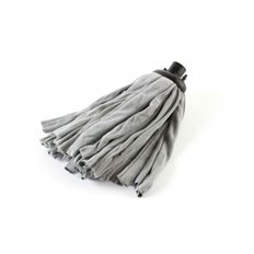 Fregona Microfibra Circular 30X12 Cm Gris Ecolimpia