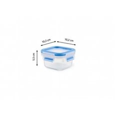 Contenedor Hermetico Cuadrado 0,25 L Emsa