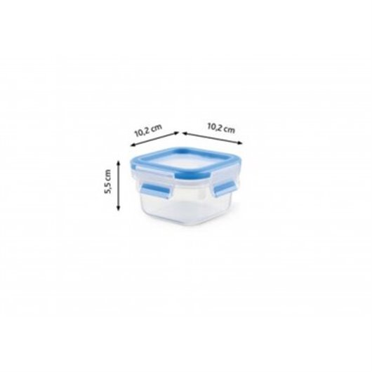 Contenedor Hermetico Cuadrado 0,25 L Emsa